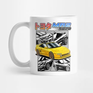 Retro JDM Toyata MR2 SW20 Mug